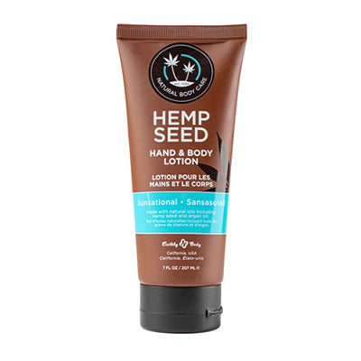 Best Therapeutic Earthly Body Hemp Seed Hand & Body Lotion Sunsational Scent