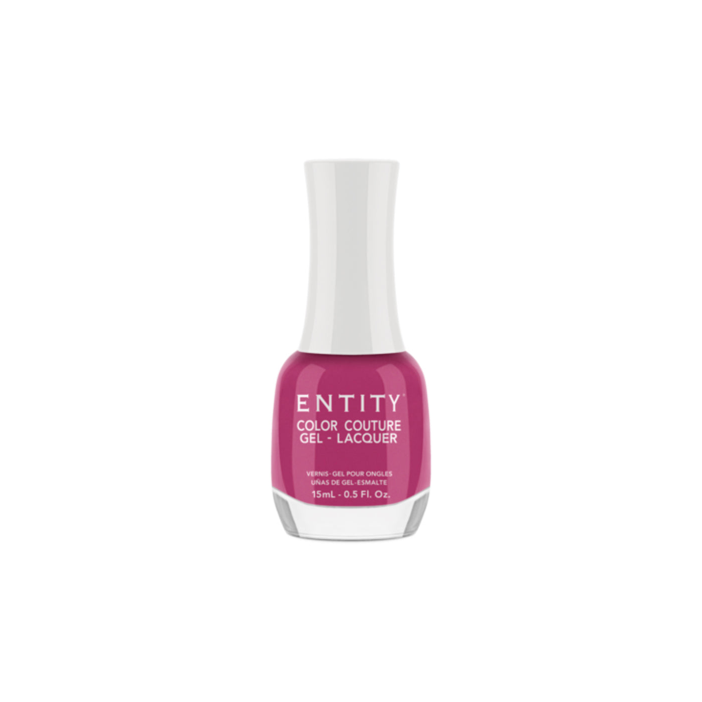 Professional manicure Entity Rosy & Riveting Berry Pink Crème  Gel-Lacquer
