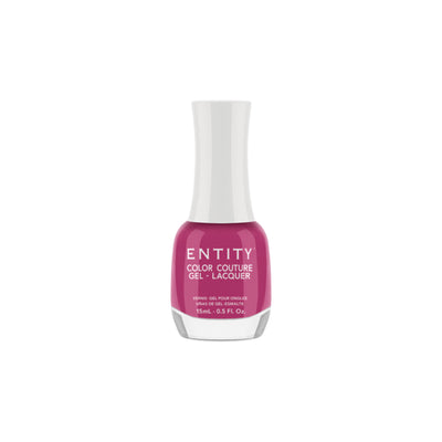 Professional manicure Entity Rosy & Riveting Berry Pink Crème  Gel-Lacquer