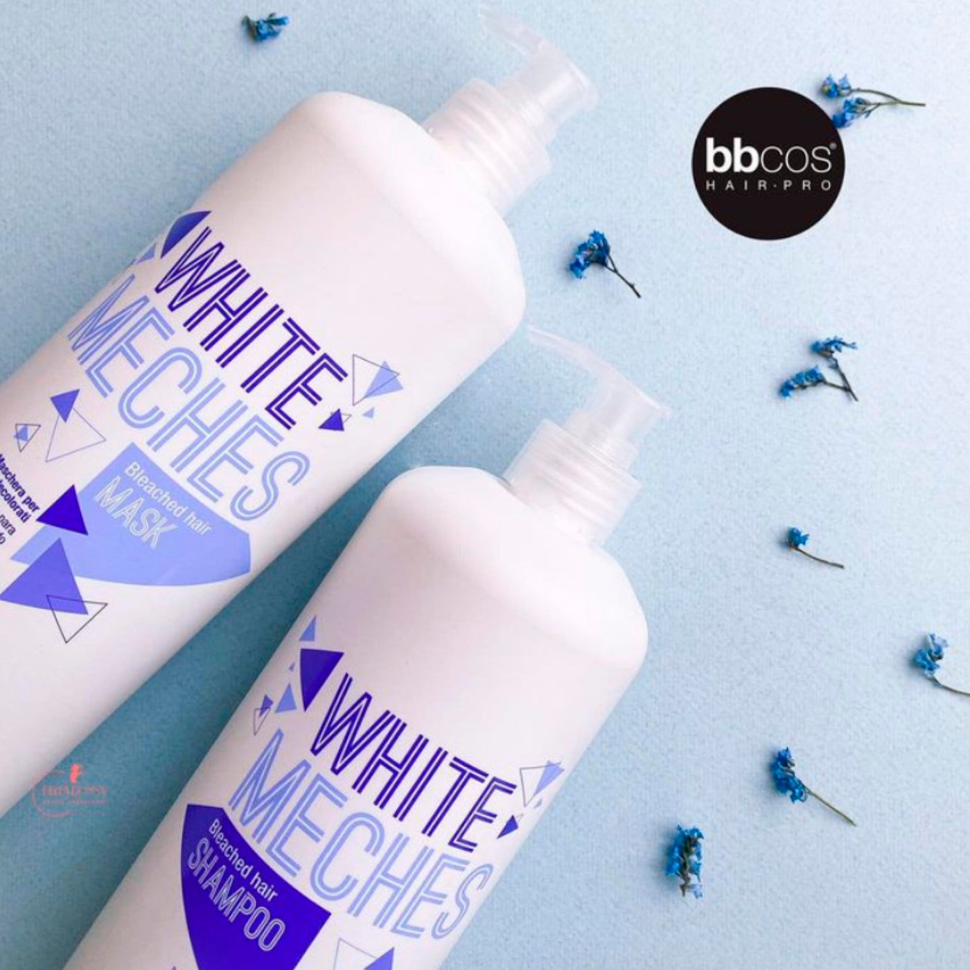 White Meches Best Professional Bleached Hair Shampoo BBCOS 