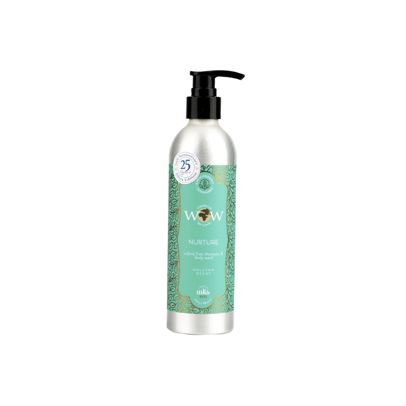 MKS eco WOW - 'Nurture' Sulfate-Free Shampoo & Body Wash in Halcyon Scent
