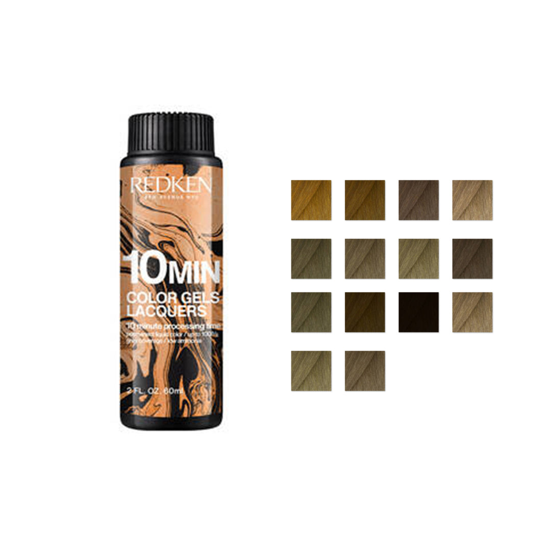 Redken Color Gels Color Chart Matu Krāsa Redken Color Gels Lacquers,