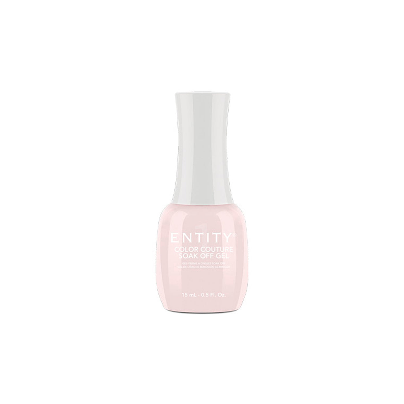 Professional manicure Entity Sheer Perfection Light Pink Sheer Eocc Soak Off Gel Polish