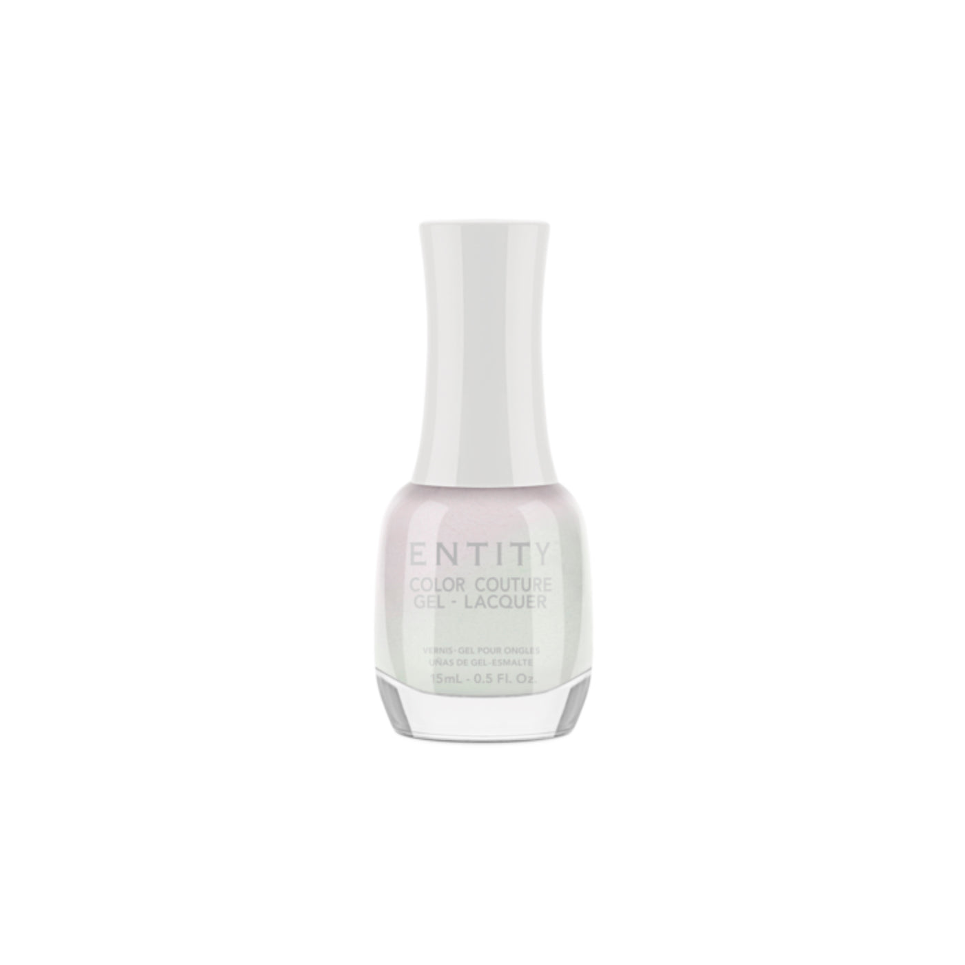 Professional manicure Entity  Graphic And Girlish White- Iridescent Shimmer- Gel-Lacquer