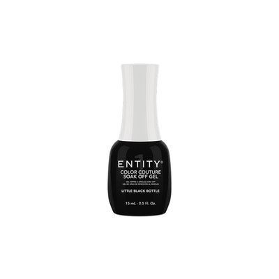 Professional manicure Entity  Little Black Bottle Black Crème Eocc Soak Off Gel Polish