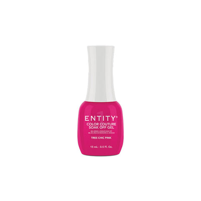 Professional manicure Entity Tres Chic Pink - Raspberry Pink Crème Eocc Soak Off Gel Polish