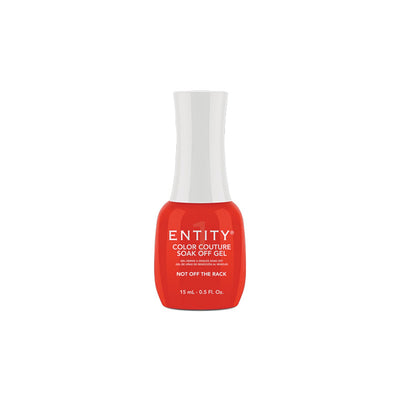 Professional manicure Entity Not Off The Rack - Deep Coral Crème Eocc Soak Off Gel Polish