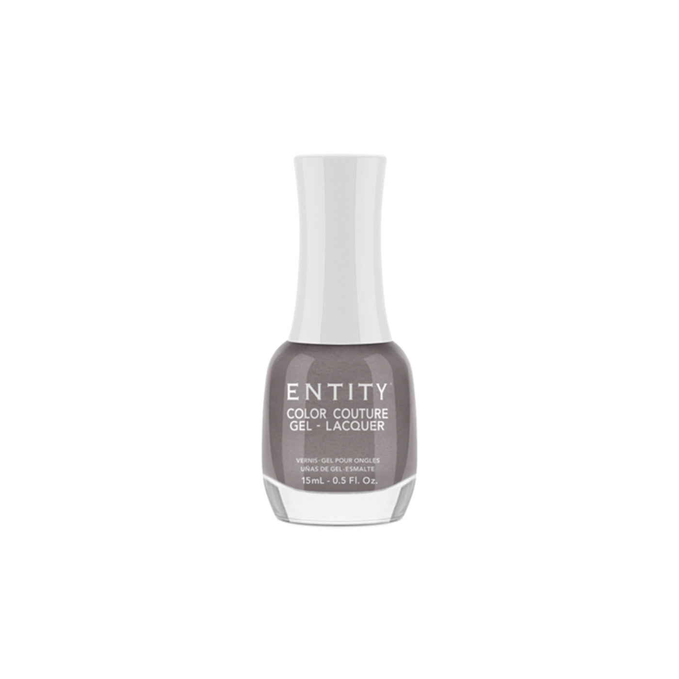 Professional manicure Entity  Fashion Forward  Grey Shimmer Gel-Lacquer