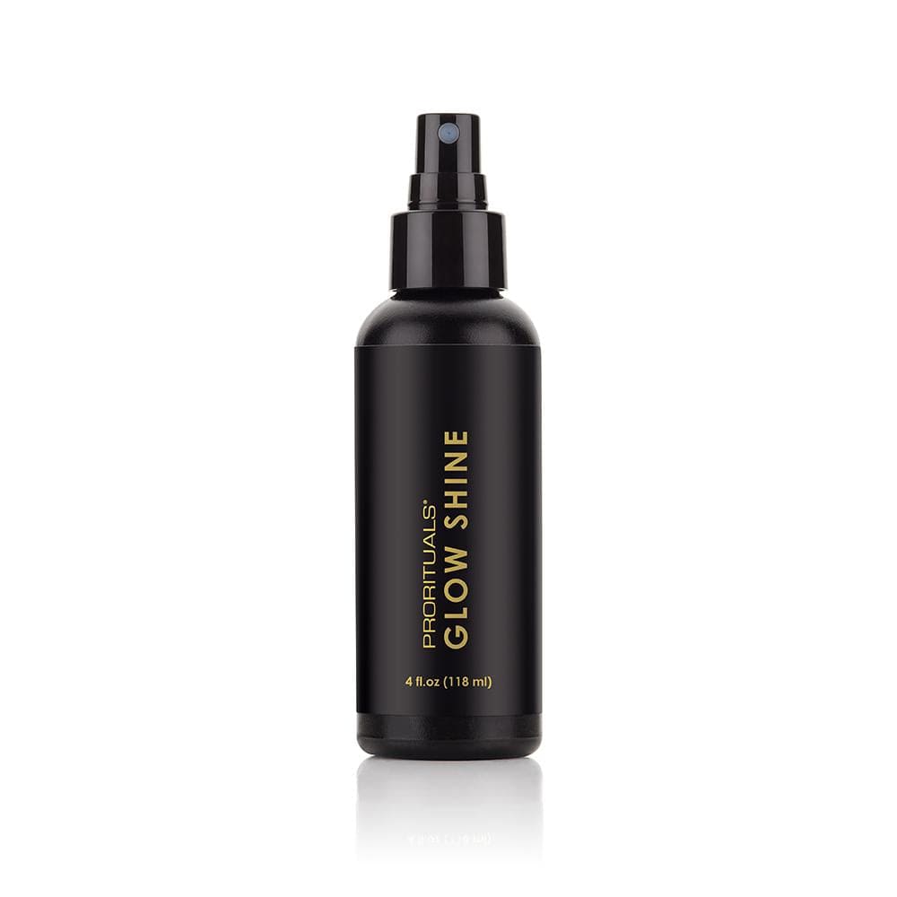 Prorituals Glow Shine Spray Illuminates, De-frizzes, Protects Shine with added Heat Protection