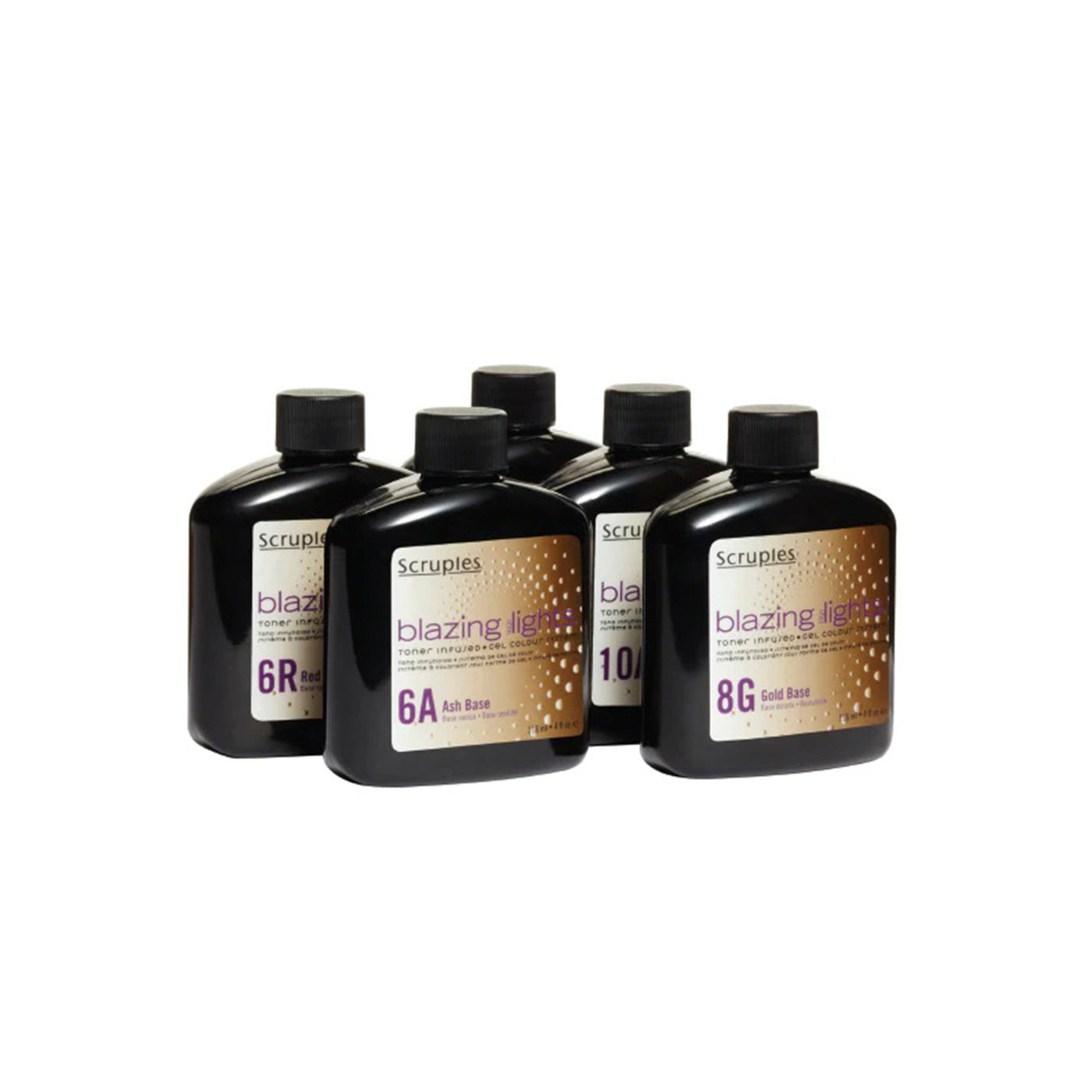 Professional Best Blazing Highlights Toner Infused Gel Color System